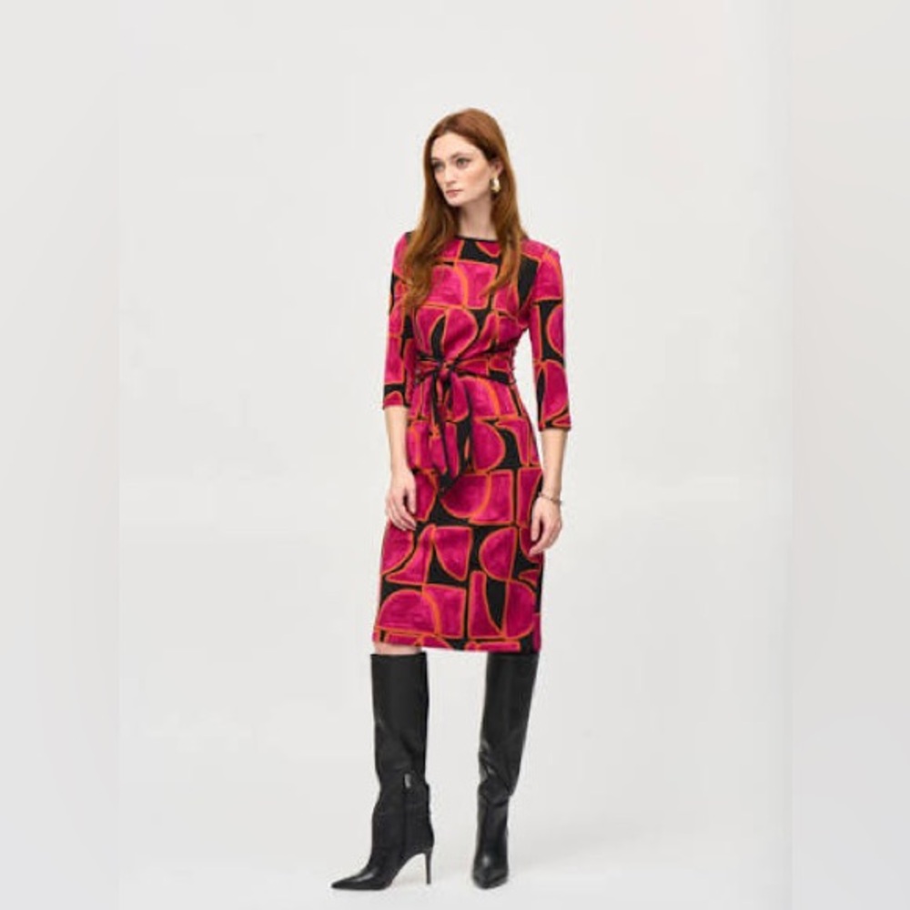 🌙 B55 - Joseph Ribkoff Multicoloured Kurta Dress
